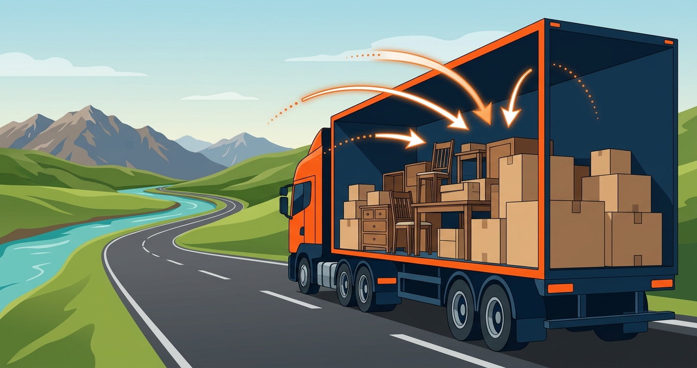 Backloading in NZ: How Sharing Truck Space Works for Furniture and Moves
