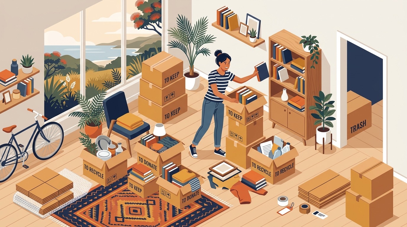 How to Declutter Your Home Before a Move