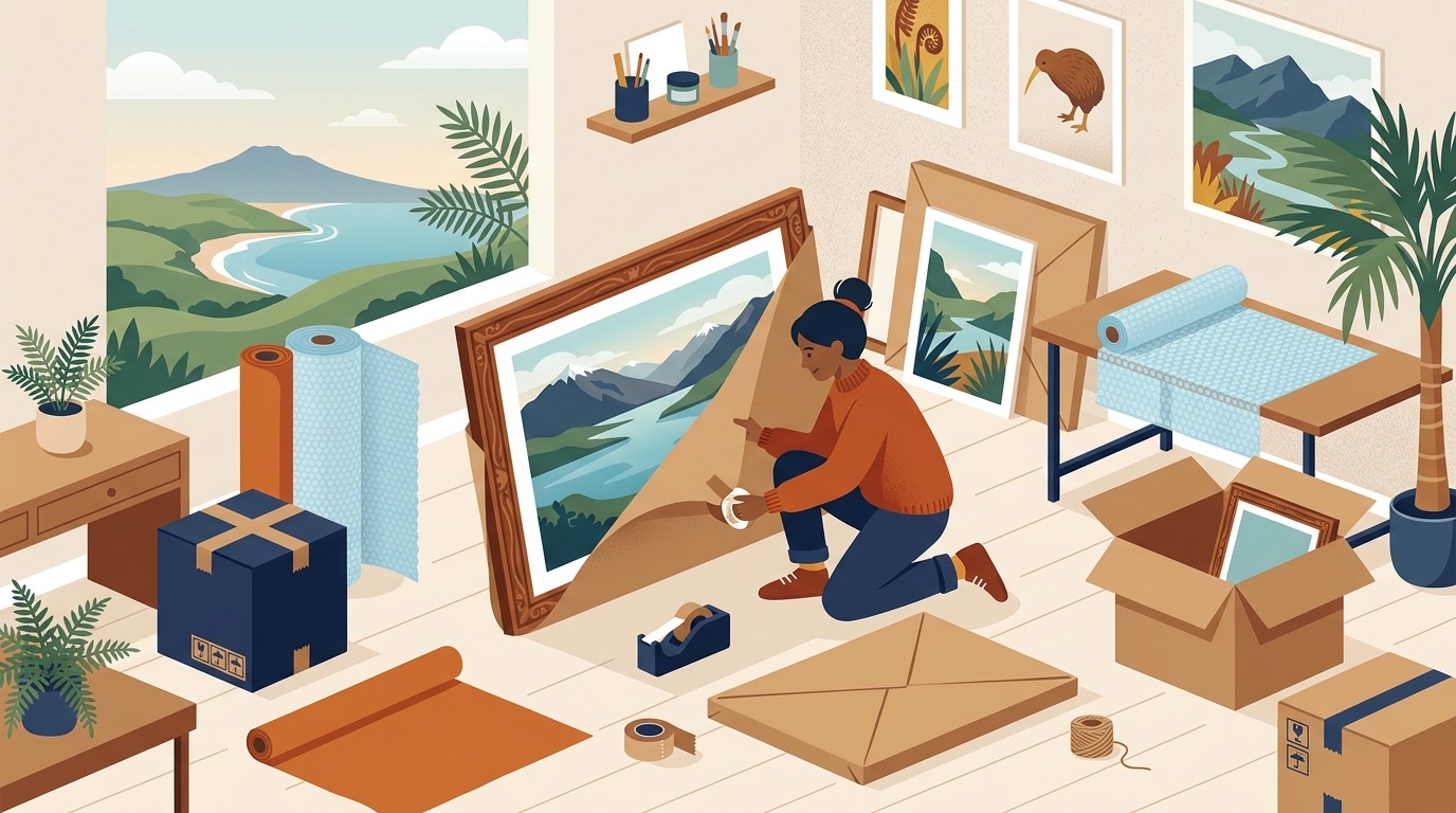 How to Pack Artwork Safely When You Move