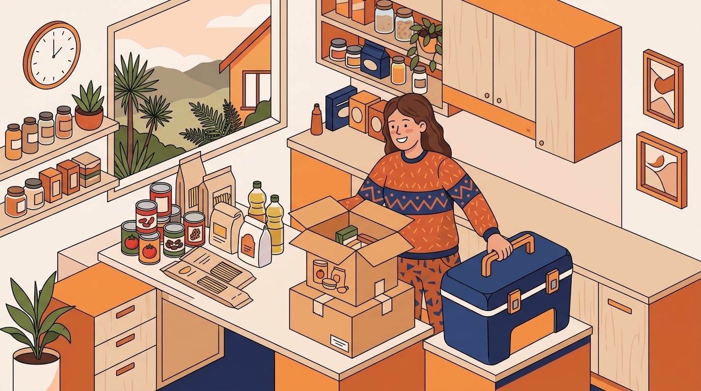 How to Pack Food When Moving House in NZ
